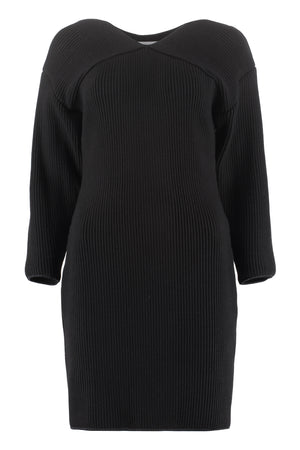 Helome canneté knit dress-0